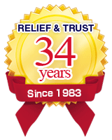 relief & trust 34years since 1983